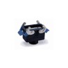 Capot câble à câble 10B, Aluminium moulé sous pression, IP65, Sortie verticale, PG16